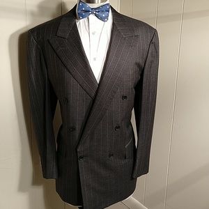 Brioni Pin Stripe LanaVergine Double Breasted 🏆HP